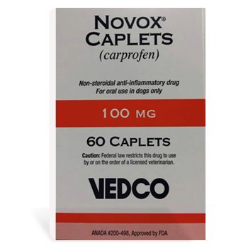 Novox 100mg Caplets 60 Cap By Vedco Pet Rx(Vet)