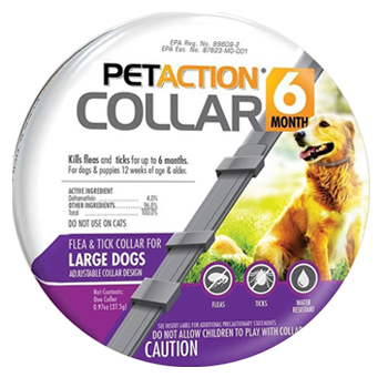 Pet Action Plus 6M Collar Large 1 Vt By Trurx Otc(Vet)