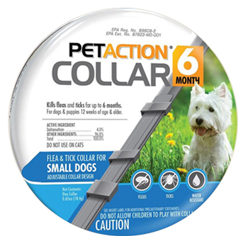 Pet Action Plus 6M Collar Small 1 Vt By Trurx Otc(Vet)