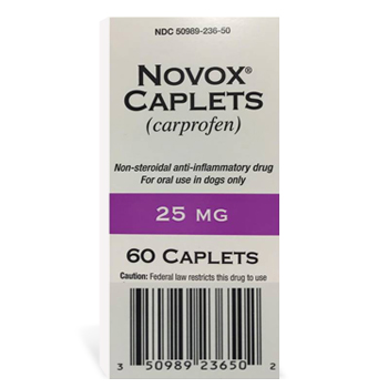 Novox 25mg Caplets 60 Cap By Vedco Pet Rx(Vet)