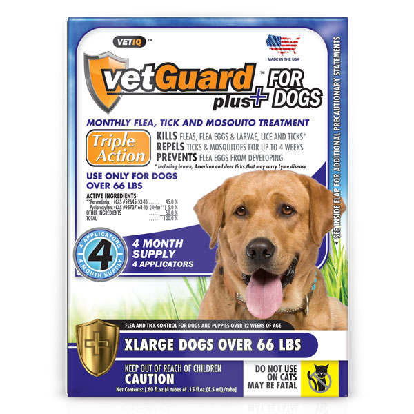Vetguard Plus XL Dog OTC 4 Ointment By True Science Otc(Vet)