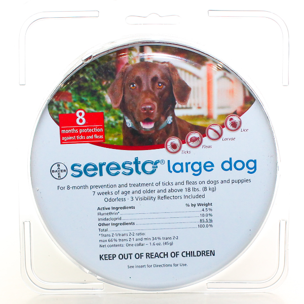 Seresto Flea & Tick Collar Large 1 Each By Bayer Pet Otc(Vet)