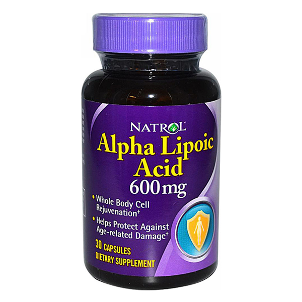 Natrol Alpha Lipoic Acid 600mg 30 Cap