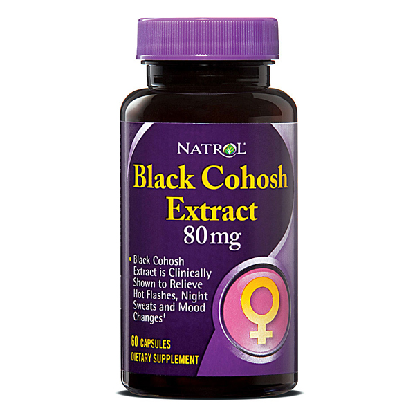 Natrol Black Cohosh 80mg 60 Cap