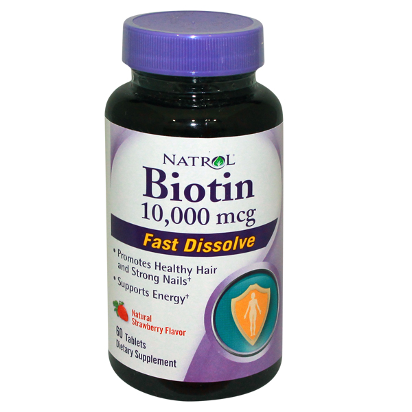 Natrol Biotin 10 000 mcg 60 Tab