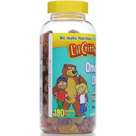 Image 8 of L'Il Critters Omega-3 Dha Dietary Supplement Gummies - 180 Count