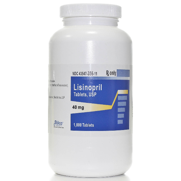'.Lisinopril 40Mg 1000 Tab By So.'