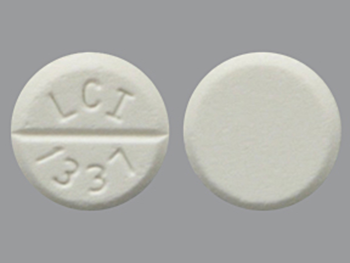 RX ITEM-Baclofen 20mg Tab 500 by Lannett Pharma Gen Lioresal