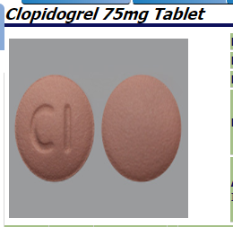 Rx Item-Clopidogrel 75Mg Tab 500 By Accord Pharma