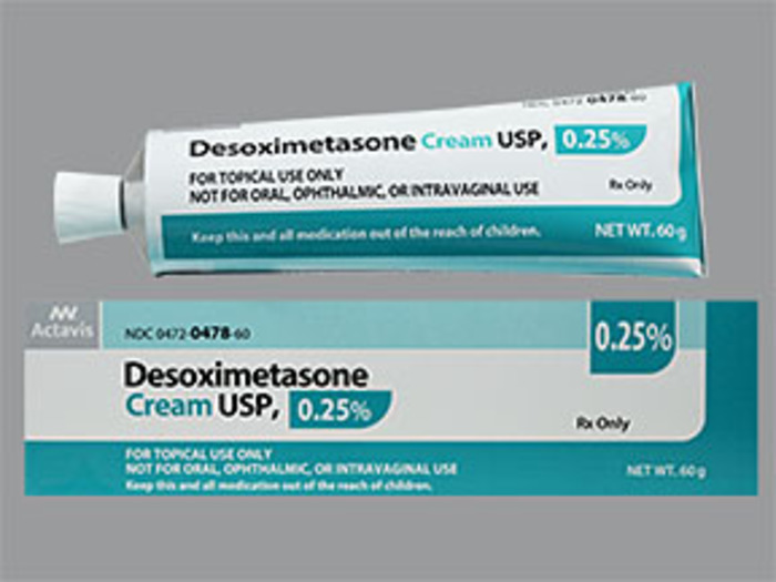 Rx Item-Desoximetasone 0.25% Cream 60Gm By Teva Pharma Gen Topicort