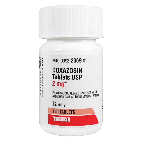 Rx Item-Doxazosin 2MG 100 TAB-Cool Store- by Teva Pharma USA 