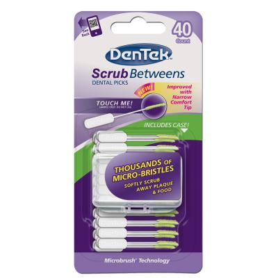 Dentek Scrub Between Disposable Dental Picks 40 Ct
