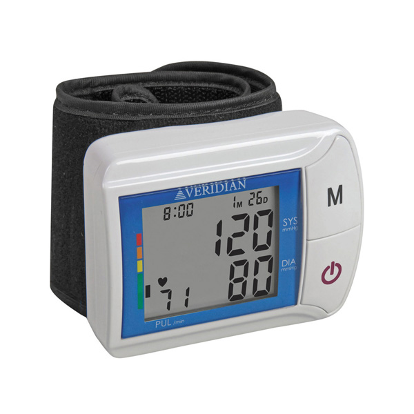 Veridian Blood Pressure Machine Wrist Digital 