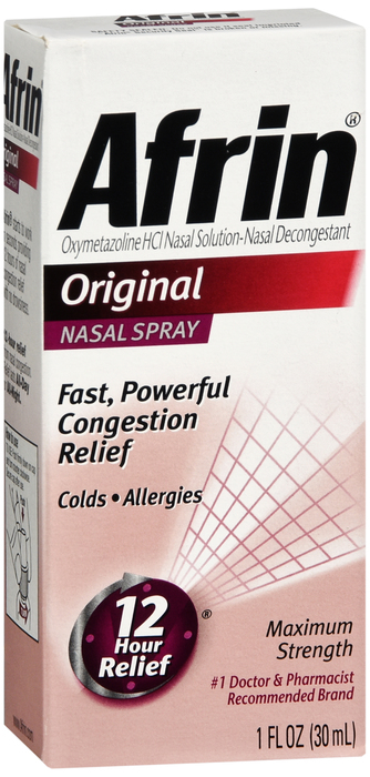 Afrin Original Nasal Spray 30ml by Bayer oxymetazoline-AM