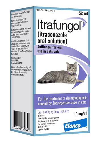 Itrafungol Solution 52ml By Elanco