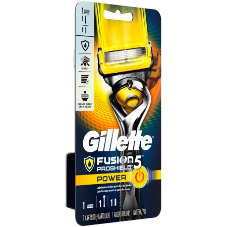 Gillette Fusion5 Proshield Power Razor 1 Pc Carded Pack