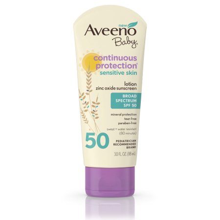 Aveeno Baby Continuous Protection Lotion Sunscreen With Broad Spec  By J&J Consu