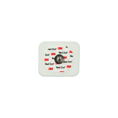 3M Red Dot Monitoring Electrodes With Foam Tape & Sticky Gel Case 