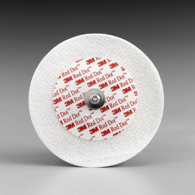 3M Red Dot Soft Cloth Monitoring Electrodes Case 2255-50 By 3M Hea