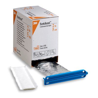 3M Scotchcast Conformable Roll Splint Case 73002 By 3M Health Care