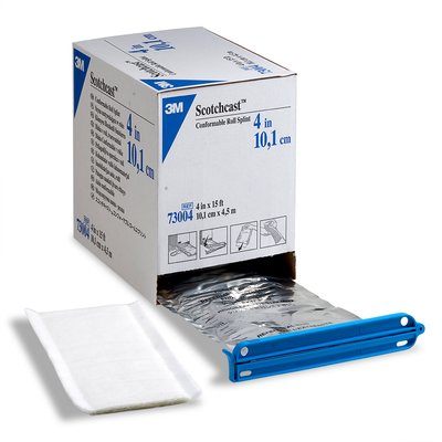 3M Scotchcast Conformable Roll Splint Case 73004 By 3M Health Care