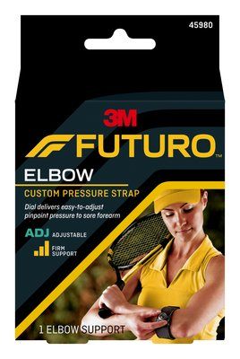3M Futuro Custom Dial Tennis Elbow Strap Case 45980En By 3M Health