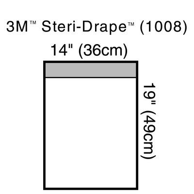 3M Steri-Drape X-Ray Cassette Drapes Case 1008 By 3M Health Care