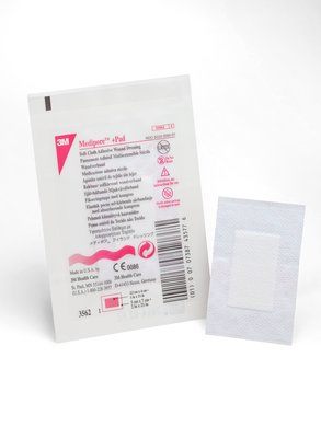 3M Medipore +Pad Soft Cloth Adhesive Wound Dressing Case 3562 By 3