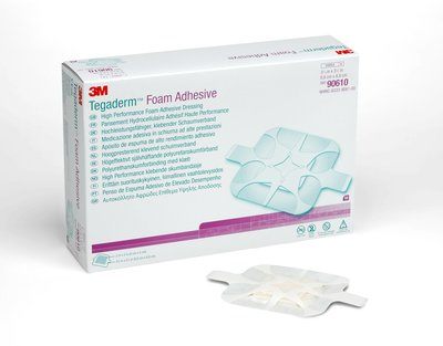 3M Tegaderm Foam Adhesive Dressing Case 90610 By 3M Health Care