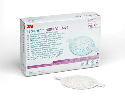 3M Tegaderm Foam Adhesive Dressing Case 90611 By 3M Health Care