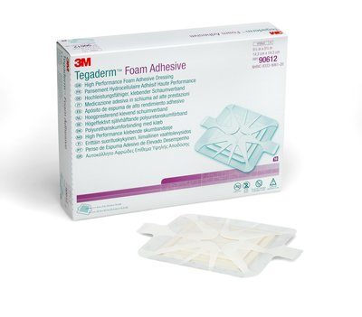 3M Tegaderm Foam Adhesive Dressing Case 90612 By 3M Health Care