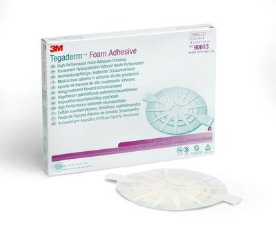3M Tegaderm Foam Adhesive Dressing Case 90613 By 3M Health Care