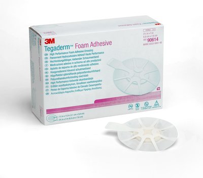 3M Tegaderm Foam Adhesive Dressing Case 90614 By 3M Health Care