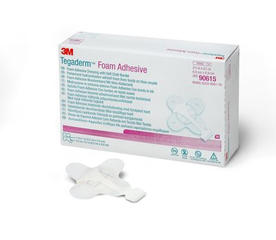 3M Tegaderm Foam Adhesive Dressing Case 90615 By 3M Health Care