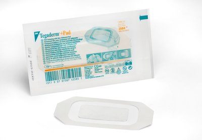 3M Tegaderm + Pad Film Dressing With Non-Adherent Pad Case 3584 By