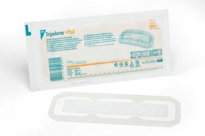 3M Tegaderm + Pad Film Dressing With Non-Adherent Pad Case 3591 By