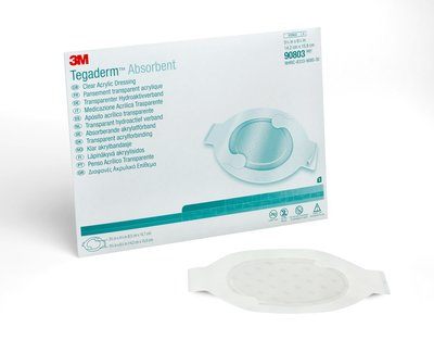 3M Tegaderm Absorbent Clear Acrylic Dressings Case 90803 By 3M Hea