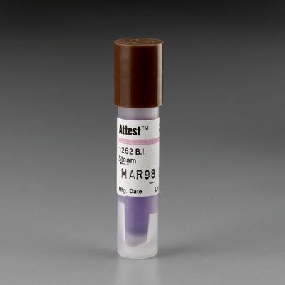 3M Attest Biological Indicators & Test Packs Case 1262 By 3M Healt
