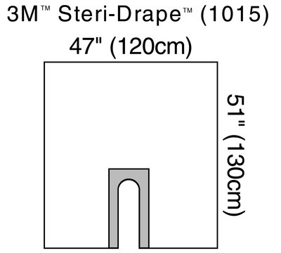 3M Steri-Drape U-Drapes Case 1015 By 3M Health Care