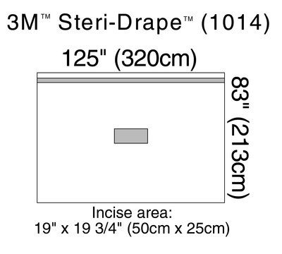 3M Steri-Drape Patient Isolation Drapes Case 1014 By 3M Health Car