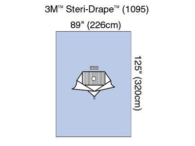3M Steri-Drape Arthroscopy Drapes Case 1095 By 3M Health Care
