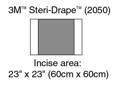 3M Steri-Drape 2 ise Drapes Case 2050 By 3M Health Care