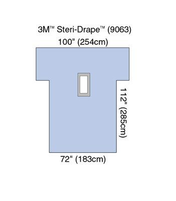 3M General Surgery Drapes Case 9063 By 3M Health Care