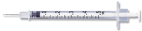 BD Tuberculin Syringe With Needle Case 305620 By BD Medical 
