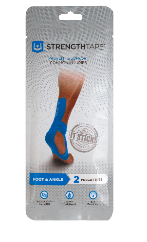 Compass Health Strengthtape Kinesiology Taping Kit Box 6300-Af For Ankle & Foot