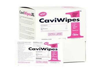 Image 3 of Metrex Caviwipes Disinfecting Towelettes Case 13-1155 By Metrex Research 