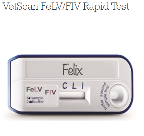 Vetscan FeLV/FIV Rapid Test pack of 10 by Zoetis#10023175