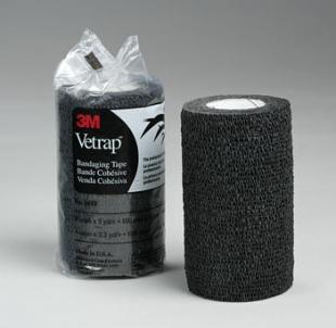 Tape Vetrap Black 4 X5Yd Bulk Pack C100 By 3M Animal Care Products