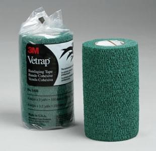 Tape Vetrap Hunter Green 4 X5Yd Bulk Pack C100 By 3M Animal Care Products