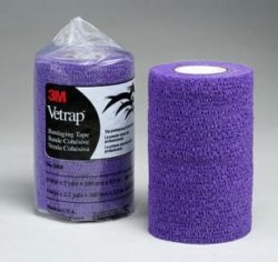 Tape Vetrap Purple 4 X5Yd Bulk Pack C100 By 3M Animal Care Products